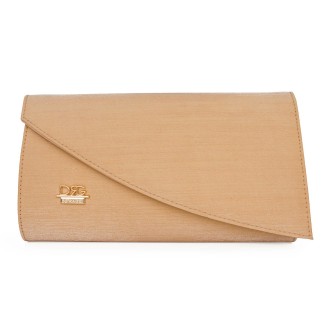 Gold Large Clutch Bag