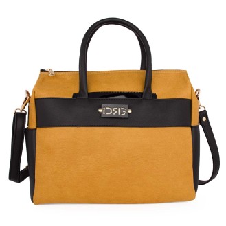 Ochre-colored Shoulder Bag