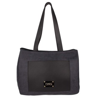 Black Large Shoulder Bag 