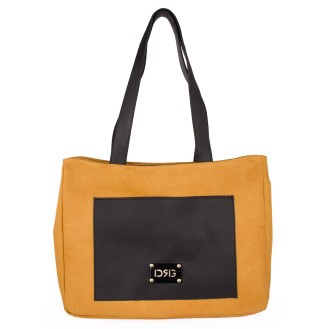 Large Ochre Shoulder Bag