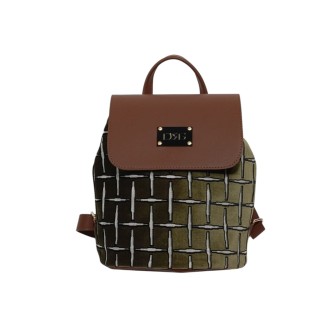 Grid Backpack Camel