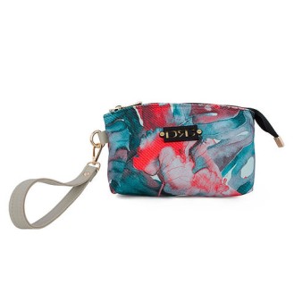 Women's Handbag (Floral Wrist Clutch Bag) 26120-1305 De Raggi Menta