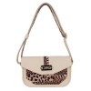 Women's Shoulder & Crossbody Bag 26126-1310 De Raggi Cream