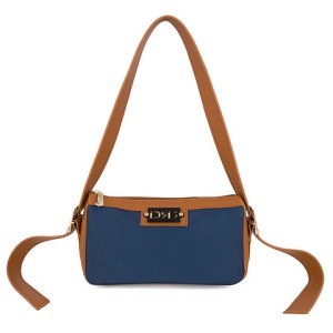 De Raggi Champagne Shoulder & Crossbody Bag 26128-1303 Blue