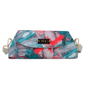 Women's Crossbody Bag Floral Crossbody Bag 26130-1304 De Raggi Menta