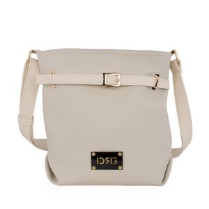 Women's Shoulder & Crossbody Bag 26132-1208 De Raggi Cream